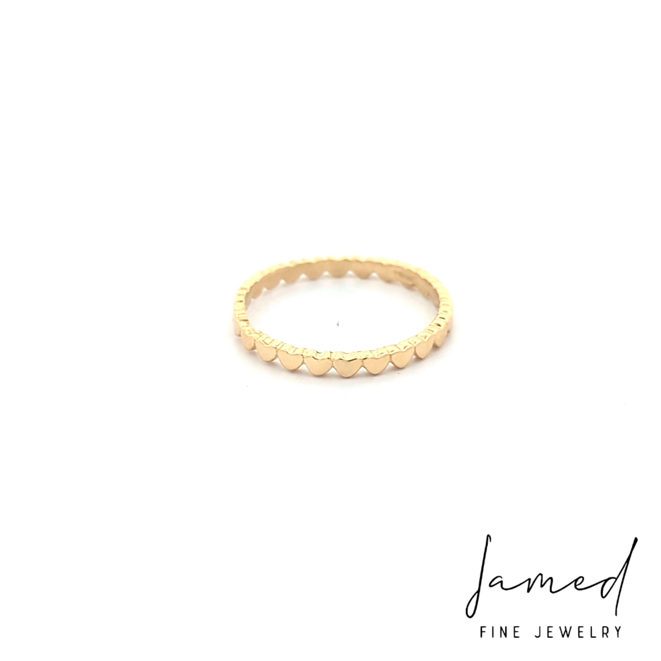 Plain Ring in Yellow Gold