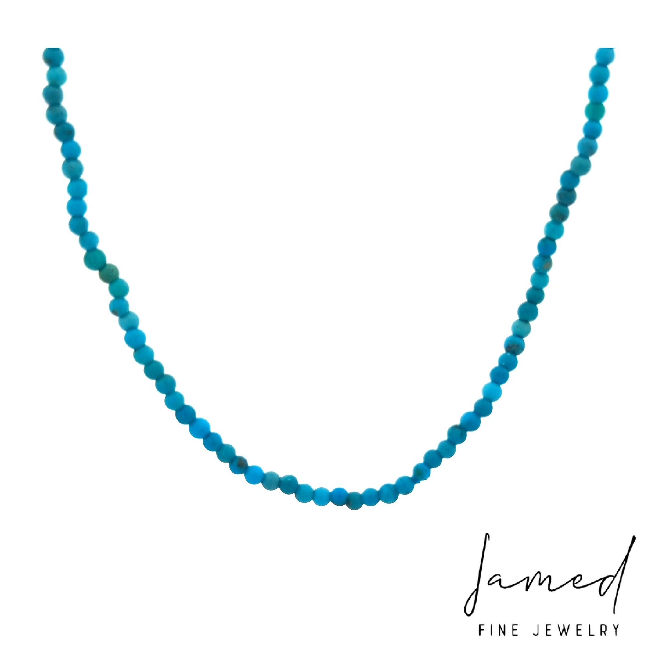 Turquoise Beaded Necklace