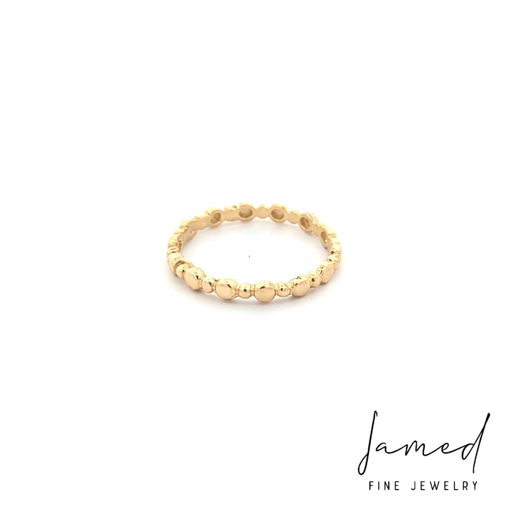 Plain Ring in Yellow Gold